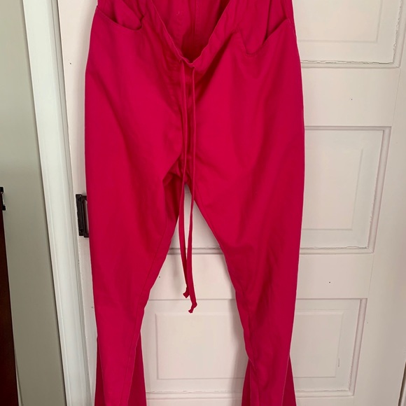 Grey’s Anatomy scrub pants size small hot pink - Picture 3 of 5